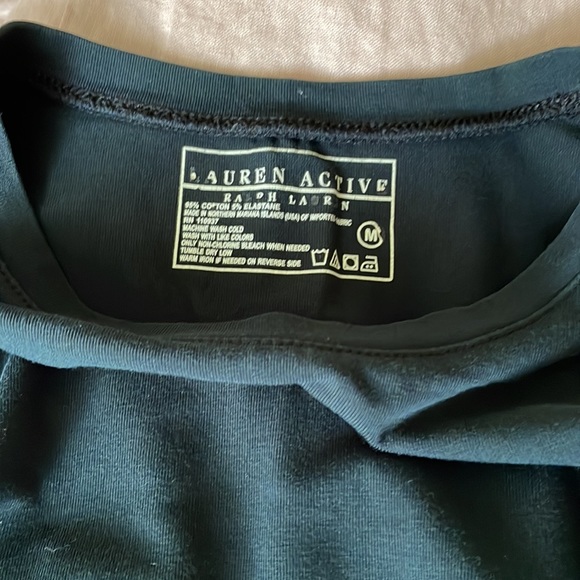 Ralph Lauren Lauren Active Black/Red Top - Picture 4 of 4